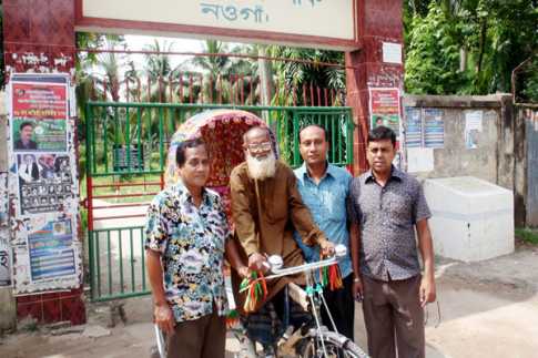 বাংলাদেশ প্রতিদিনে প্রতিবেদন, রিকসা পেলেন বৃদ্ধ খয়বর
